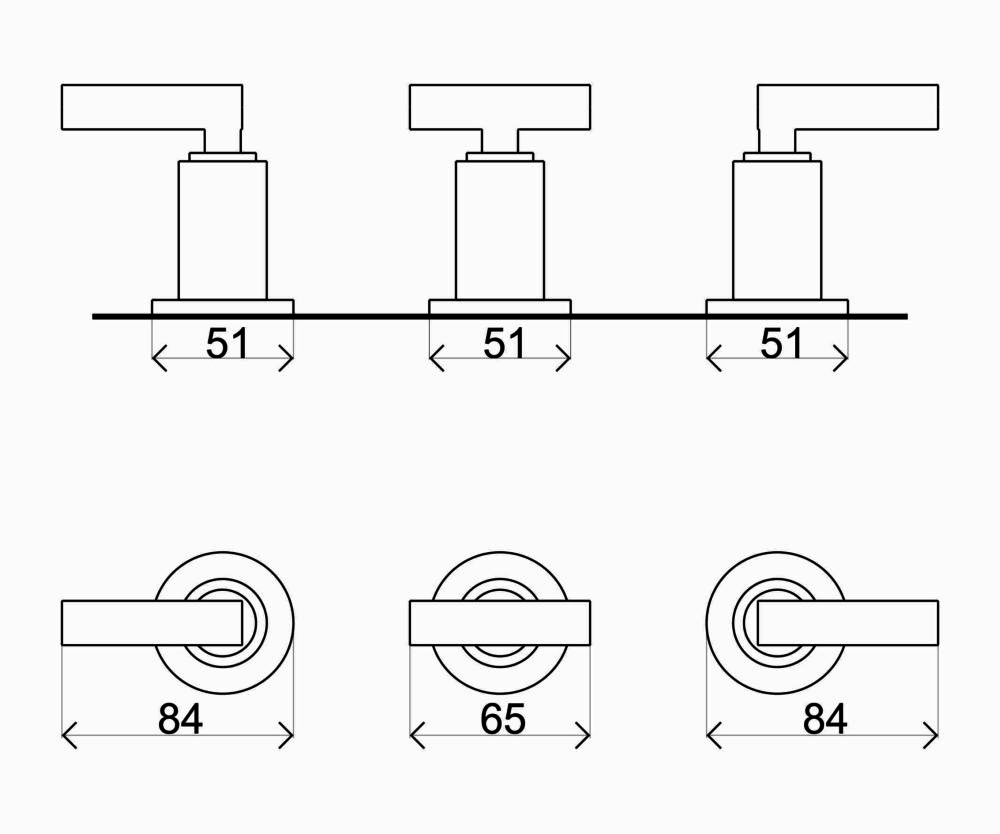 BIDET 3 AGUJEROS SIEVA BRUSH - Imagen 7