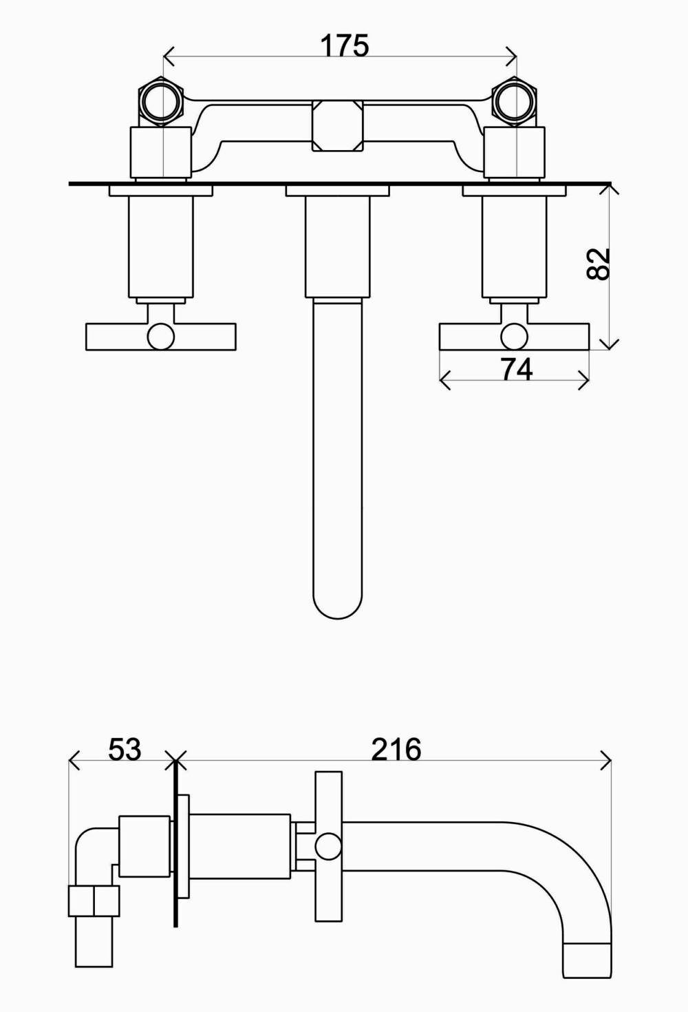 LAVATORIO DE PARED SIEVA BRUSH - Imagen 9